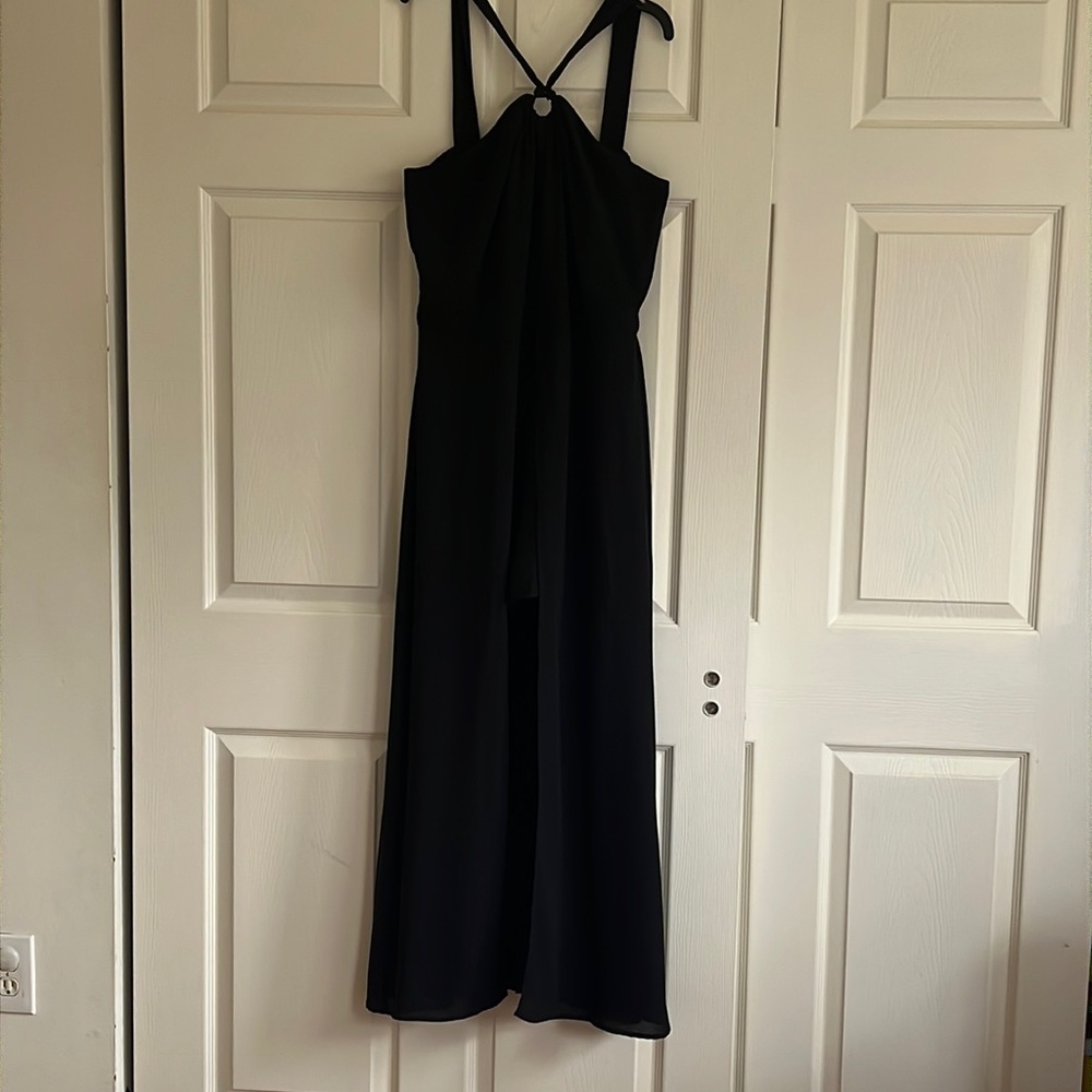 Beautiful long black romper